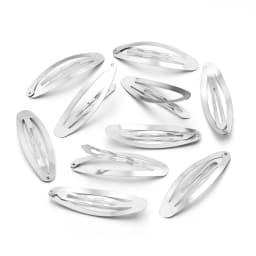 10pcs/pack Iron Oval BB Hair Clips 4-6cm Simple Hairpin Barrettes for DIY Handmade Headwear Hair Tools Crafts Accessories