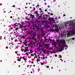 10Ml of Nail Art Glitter Mixed Sequins Polyester Film Hexagonal Colorful Sequins Nail Art Sequins Glitter Decoration Manicure