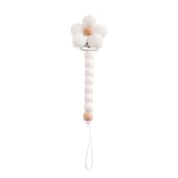 BPA Free Silicone Teether Food Grade Baby 0-12 Toys Teething Rattle Sensory Toys for Toddlers Silicone Hand Bell Soothing Toys