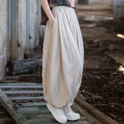Johnature Women Bloomers Pants Solid Color Elastic Waist Spring Ramie Trouser Pockets 2025 New Loose Women Vintage Long Pants