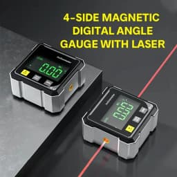 Digital Electronic Level Digital 360° Angle Fnder 4-sided Magnetic Inclinometer Protractor Precision Level Box Woodworking Tools