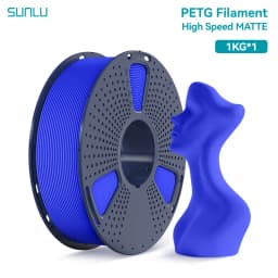 SUNLU High Speed PETG Filament 1.75mm +/- 0.02 MM 1kg Spool (2.2lbs) High Speed Printing Filament Fit Most FDM Printer