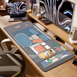 Bubu Dudu Gamer Deskmat Xxl Mouse Pad Anime Computer Table Mat Pc Gaming Accessories Mousepad Large Mats Office Mause Pads Setup