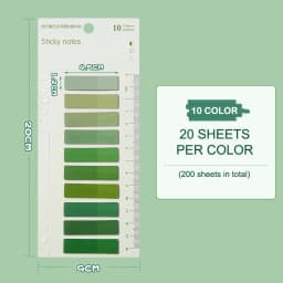 60Pcs/5Sheets Colorful Monthly Tabs Adhesive Planner Index Stickers For Office Planner Organizan Decorative Sticker