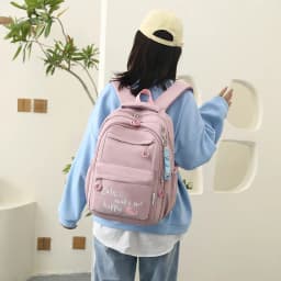 kids school bag cute pink school backpack for girls children kawaii bookbag primary middle students gift large capacity backpack