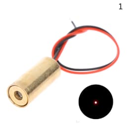 Copper Laser Head 650nm 9mm 3V 50mW Laser Cross Diode Module Red Laser Electronic Measuring Instruments 3Types