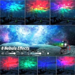 Astronaut Star Projector Lamp, Suitable for Multi-Room Decoration, A Great Gift, and a Perfect Starry Night Light for Bedroom
