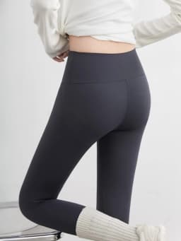 CHIC VEN Women Leggings Pants Solid High Waisted Stretch Yoga Pant Tights Fitness Elastic Running Sportswear Autumn Winter 2025