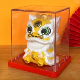 2inch Mini Lucky Cat Ornament Solar Powered Claws Movable Lucky Cat Decoration For Desk Table Counter Bring Fortune Ornaments