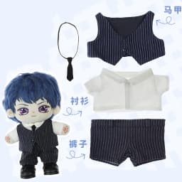 For 20cm Doll Clothes 25 Style Outfit Set Stuffed Dolls Doll Accessories Cool Stuff Changing Dressing Game Fans Gift Toys