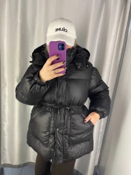 Women Solid Thicken Cotton Outwears Casual Stand Collar Zipper Long Sleeves Lace Up Detachable Hat Coat Winter Lady Warm Jackrts