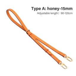 CRAZYSMITH Genuine Leather Bag Strap Replacement For LV Diane Bag Crossbody Handbag Adjustable Shoulder Belts DIY Accessories