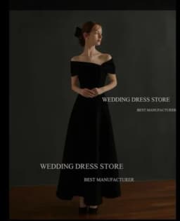 OLOEY Simple Off the Shoulder Korea Wedding Dresses A Line Corset Back Customized Bridal Gown Photos Shoot Satin Party Dress