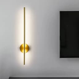 Magnetic Rechargeable 50 Wall Lamp Black Gold For Living Room Bedroom Hallway Study Stairwell Cloakroom LED Lighting Wiring Free