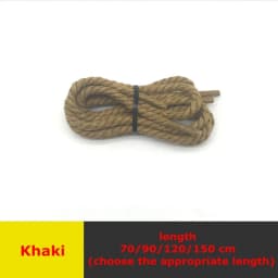 1 Pair Round Shoe Laces Leather Waxed Shoelaces Outdoor Leisure Boots Shoelace Adult Unisex Shoe Lace 60/90/120/150CM
