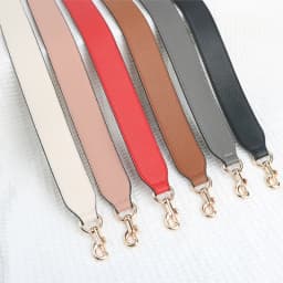 58cm Leather Bag Strap Handle Short Shoulder Belt Gold Buckle for Women Crossbody Handbag Replacement Strap Accessory 3.8cm Wide