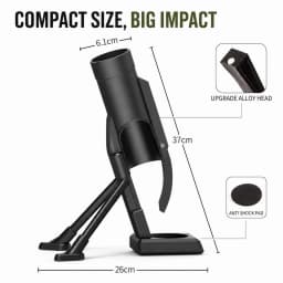 Novelty Mortar Bottle Opener Cap Launcher Shooter Magnetic Automatic Beer Opener Funny Bar Party Gadget Gift For Men