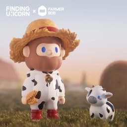 Farmer Bob Encounter In The Wild Series Anime Action Figure Guess Bag Ornament Figurines Home Decor Desktop Dolls Model Gift