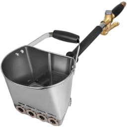 SucceBuy Mortar Sprayer Gun 4-Jet 3kW Wall Stucco Shovel Hopper Cement Spray Gun Plaster Ceiling Paint Concrete Sprayer Tool