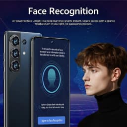 K-Touch Cheap C27 Ultra 8000mAh Cell Phone 7.3HD Mobile Phones 22G+2TB Smartphone 5G Dual SIM Android 15 16+48MP Camera Cellphones