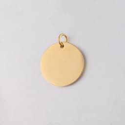 Custom Engraved Name Date Round Coin Stainless Steel Personalized ID Tag Accessory Jewelry Pendant Fit for Bracelet Necklace