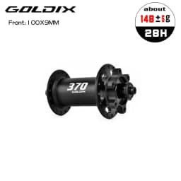 GOLDIX M370 28H Boost MTB Hub J-Bend 36T Ratchet 6-Bolt Disc Sealed Bearings HG XD MS Front Rear Mountain Bike Wheel Hub Parts