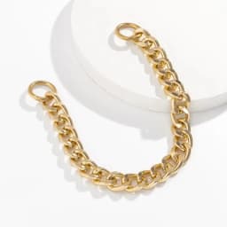 60cm Silver Gold Plated Acrylic Purse Chain Strap Handbag Handles Diy Purse Replacement Chain for Shoulder Bag Handbags Straps