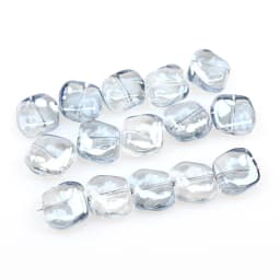 12mm 20pcs Austria Crystal Beads Irregular Smooth Glass beads Beads for Jewelry Bracelet Making DIY Crafts Gifts
