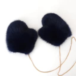 New 2026 Winter Women's Real Fox Fur Gloves Luxury Ladies Keep Warm Natural Fox Fur Mittens Women Fashion Cute Plush Hand Warmer