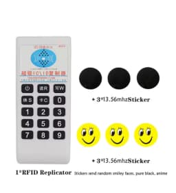 RFID 125Khz 13.56MHZ Copier Duplicator Cloner Portable Handheld NFC IC Card Reader & Writer Access Control Card Tag Duplicator