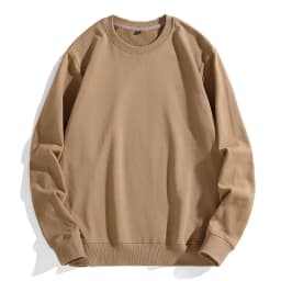 New Spring Autumn 100% Cotton Sweatshirt Men Pullover O Neck Tees Streetwear Couple Hoodies Sweatshirts Tops Mens Clothing 2025