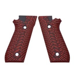 Guuun G10 Grips for Taurus PT92 Starburst Texture Compatible with PT99 PT100 PT101 and Decocker - 6 Color Options