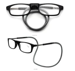 New Folding Neck Hanging Presbyopia Glasses Hd Resin Fashion Magic Magnet Presbyopia Glasses Presbyopic Eyeglasses