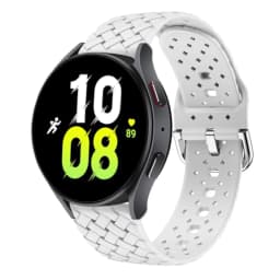 20mm Band for Samsung Galaxy Watch 5-pro-4-Classic/active 2 Sport Silicone Braided bracelet Huawei/Amazfit GTS-3-2-2e-mini strap