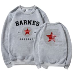 Bucky Barnes 1917 Sweatshirt Winter Soldier Trigger Words Shirt Superhero Hoodie Men Women Long Sleeve Crewneck Sweatshirts top
