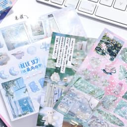 Mr Paper 30Pcs/bag Japanese Dream Core Series Sticker Book Japan and South Korea Cute Style Sticker for Students' Gifts DIY