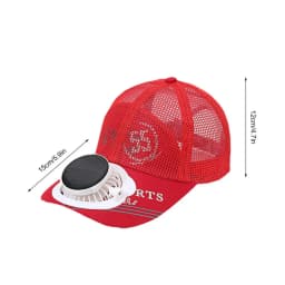 Solar Fan Caps Baseball Hats with Fans Baseball Hat Fan Hat Breathable Beach Hat Cooling Fan Cap UV Protection Hats