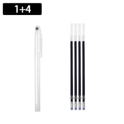 4-40Pcs High Temperature Disappearing Fabric Marker Pen Erasable Refill Pens For Patchwork Fabric PU Leather Mark Sewing Tools