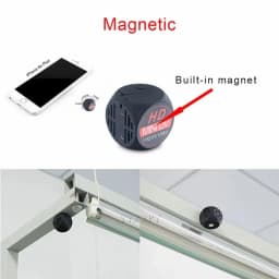 Body Mini Camera Portable 1080P HD Night Vision Video Recorder Wide Angle Motion Detection Magnet Loop Recording Espia Cameras