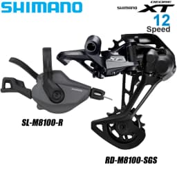 Shimano Deore XT M8100 Group RD-M8100/RD-M8120 SGS Rear Derailleur SL-M8100 Right 12S Shifter For Mountain Bike Original Parts