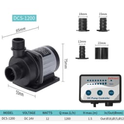 Jebao MDP DCS 2000-20000L/H DC Pump Water Dispensing Wave Making Inverter Submersible WiFi Pumps For Fish Tank Aquarium