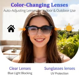 New Upgrade 800W Pixel Smart Glasses With Camera Video Recording AI Photo Recognition Call Language Translation Voice Sunglasses