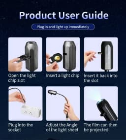10 Modes Christmas LED Projector Lights USB 5V USB Night Light Ambiance Decor Switchable Pattern Santa Claus Snowman Projection