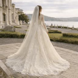 New Arrival Long Sleeve Wedding Dresses High Neck Luxury customized Vestidos De Novia Lace Vintage Bridal Gowns