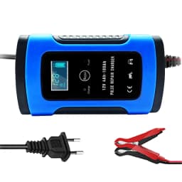 12V 6A Full Car Battery Charger Intelligent Fast Power Charging Pulse Repair Charger Auto Moto Wet Dry Lead Acid Battery-charge