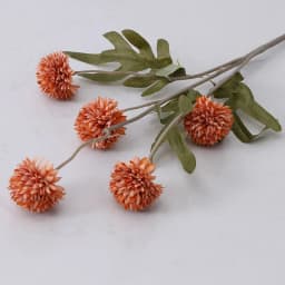Dandelion Artificial Flowers Wedding Decoration 5 Head Fake Flowers Small Thorn Ball DIY Home Decor Bouquet Valentine's Day Gift