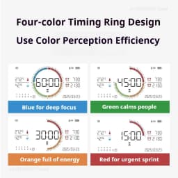 DUKA MT3 Multi-functional Clock Alarm Clock Temperature and Humidity Meter Indoor Learning Timer Home Digital Sensor Tool