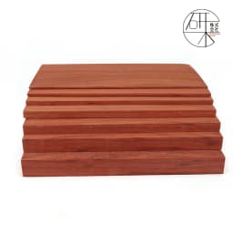 2PCS 2-30MM Thickness 5-50CM DIY Sound Box Material African Rosewood Timber Log Rare Wood Block Wood Lumber Custom Made Rosewood