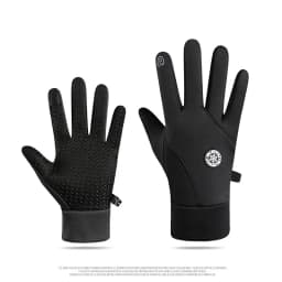 Winter Warm Gloves for Men Autumn Cycling Gloves Motorcycle Outdoor Sports Touch Screen Fleece Water-Repellent Non-slip Gloves
