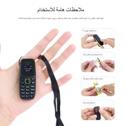 BM310 Unlocked Mini Mobile Phone Magic Voice Bluetooth Earphone Dual SIM Automatic Call Recording Low Radiation Small Cell Phone